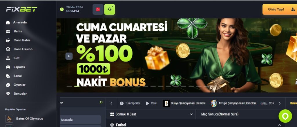 fixbet giriş